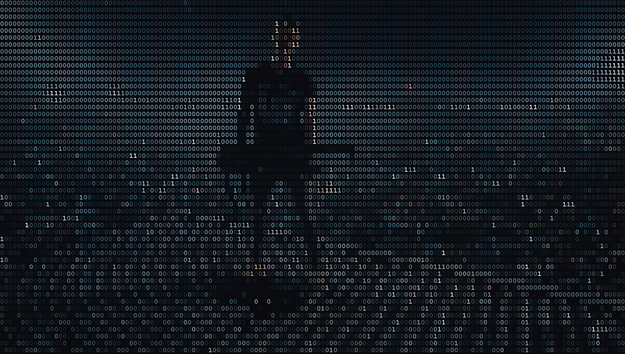 ASCII data wall